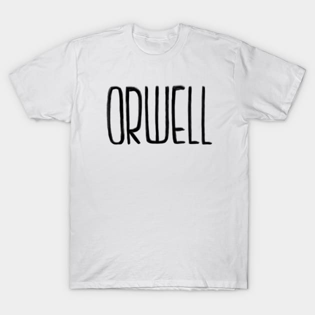 Orwell T-Shirt by badlydrawnbabe